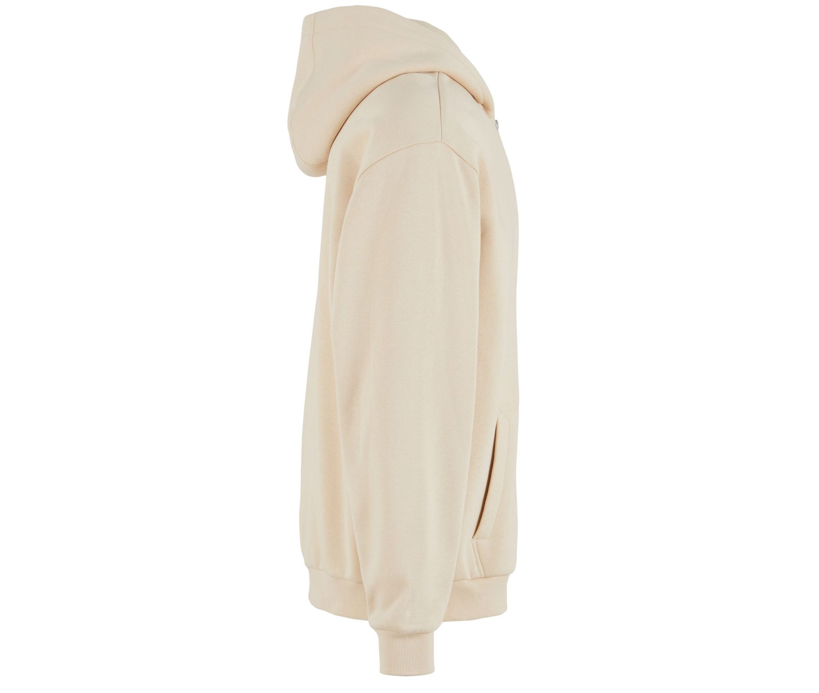 Sweat capuche zippé ample