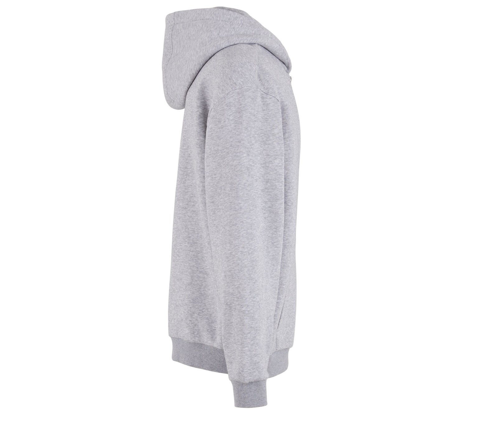 Sweat capuche zippé ample