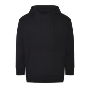 Sweat capuche en coton et polyester recyclés