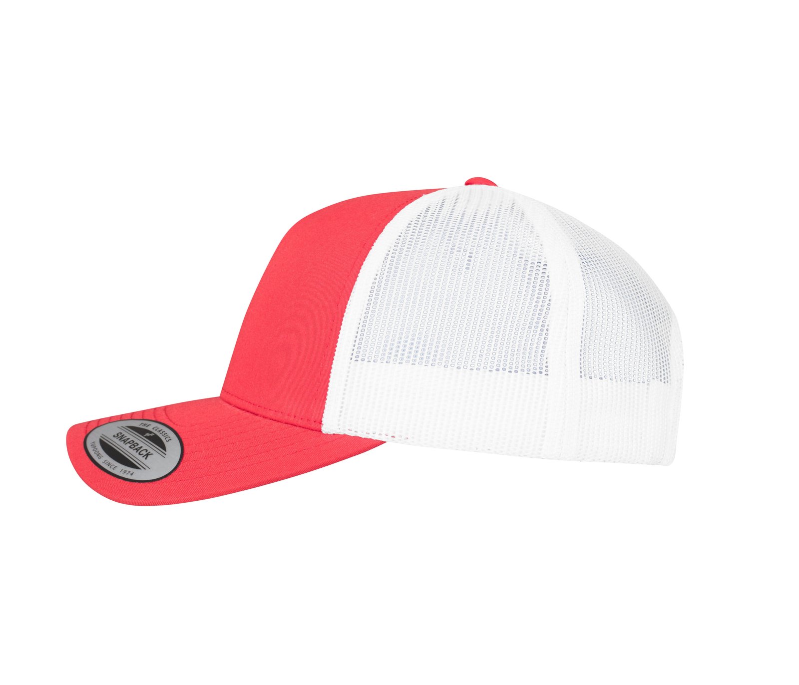 Casquette bicolore style trucker