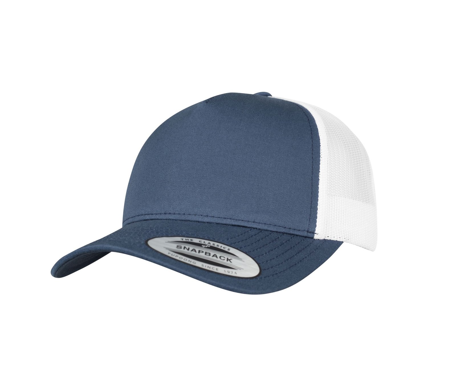 Casquette bicolore style trucker