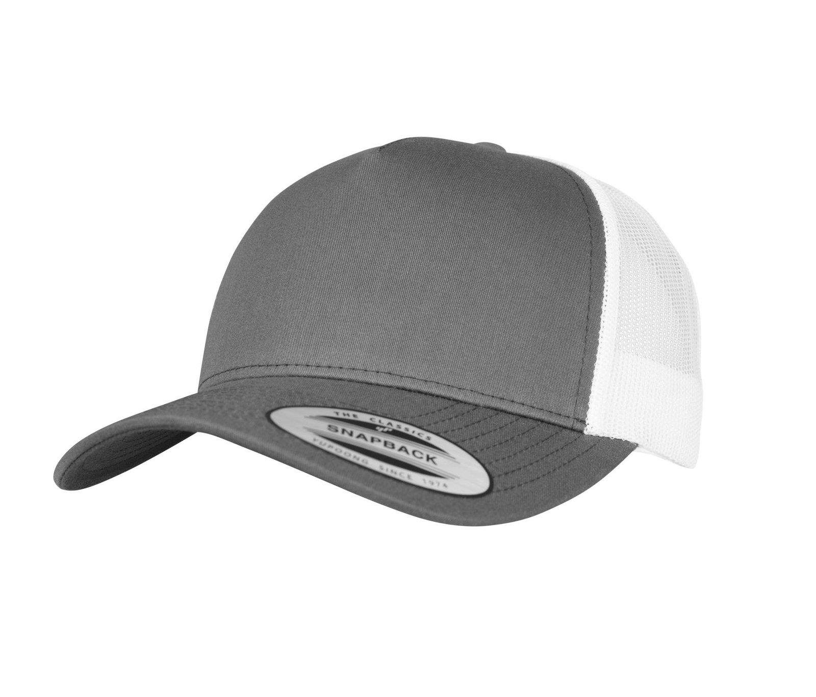 Casquette bicolore style trucker