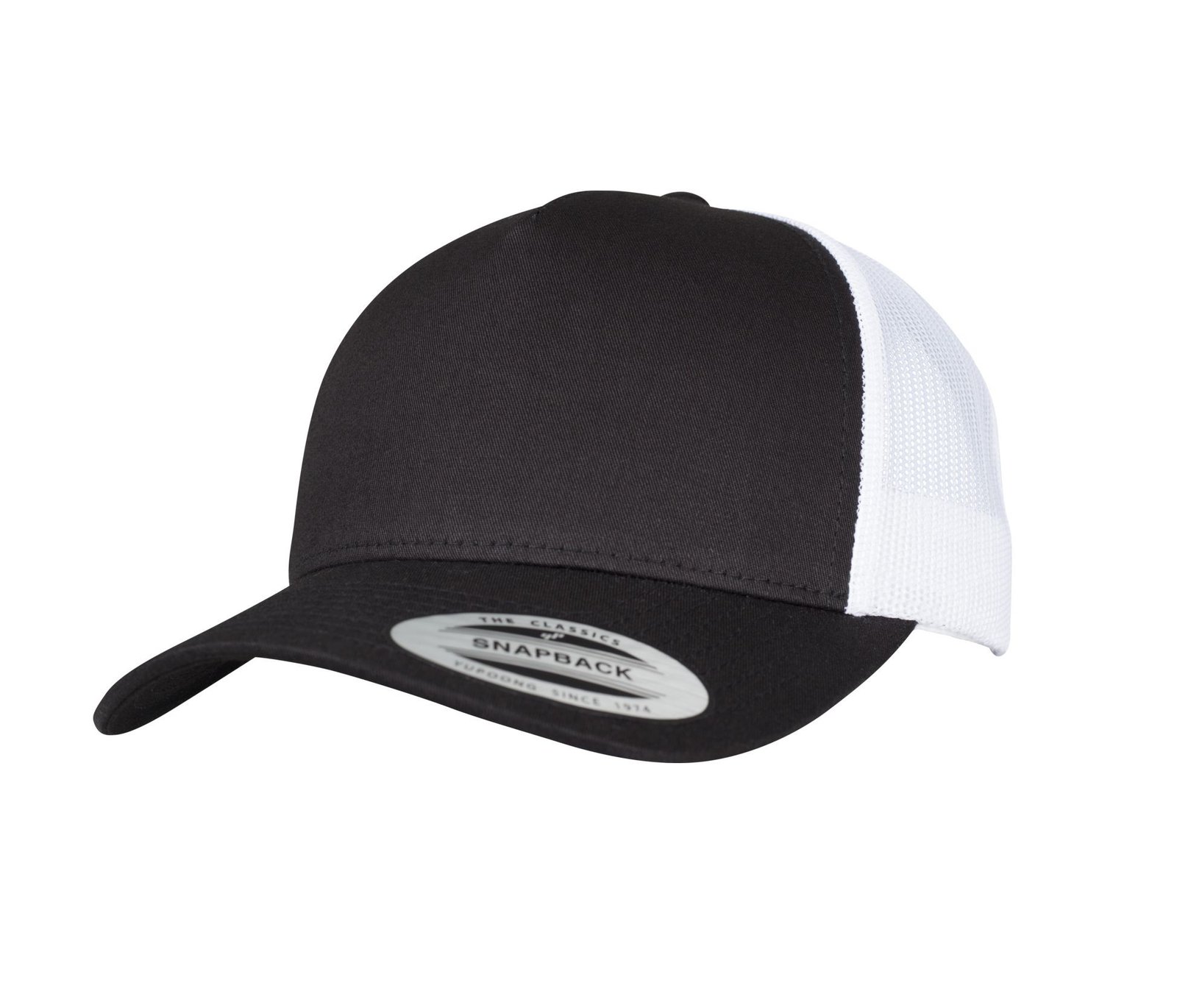 Casquette bicolore style trucker
