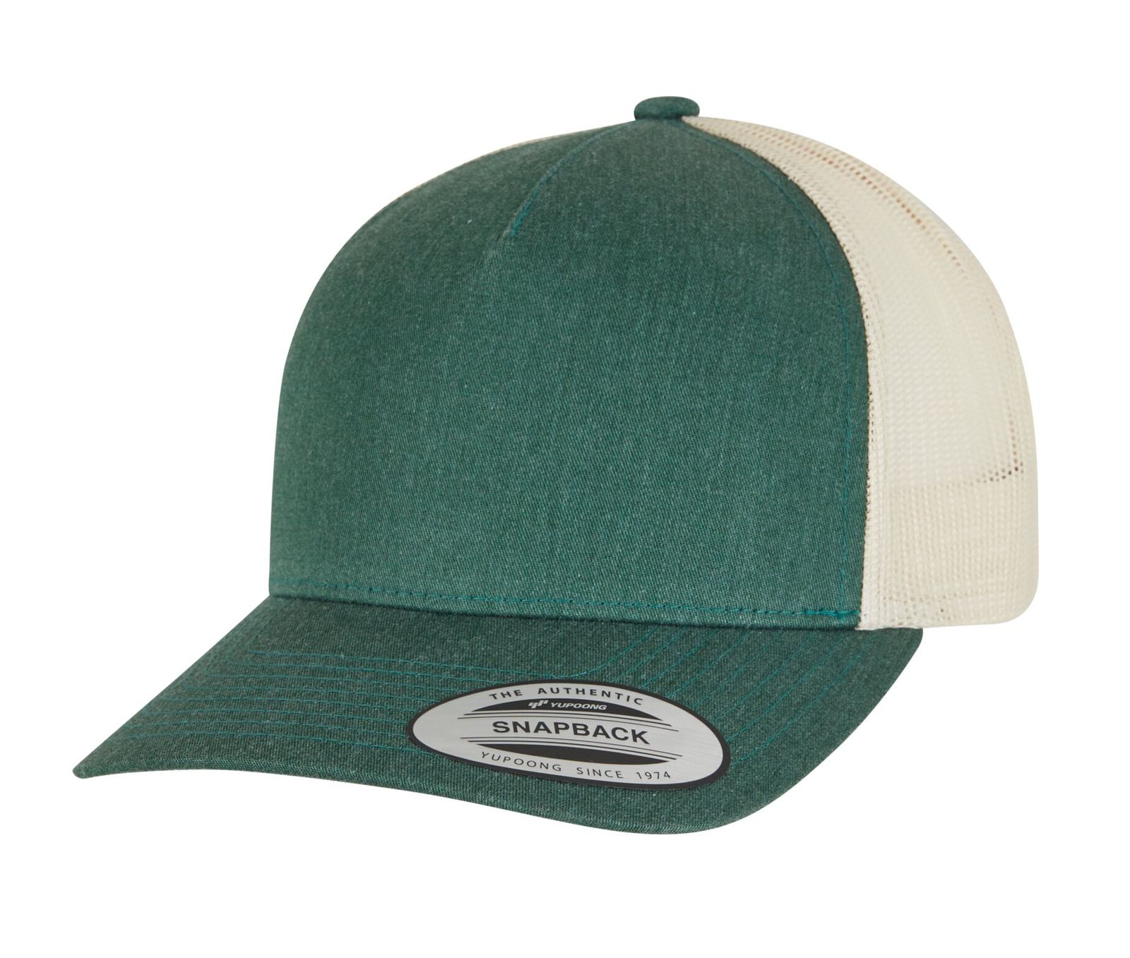 Casquette bicolore style trucker