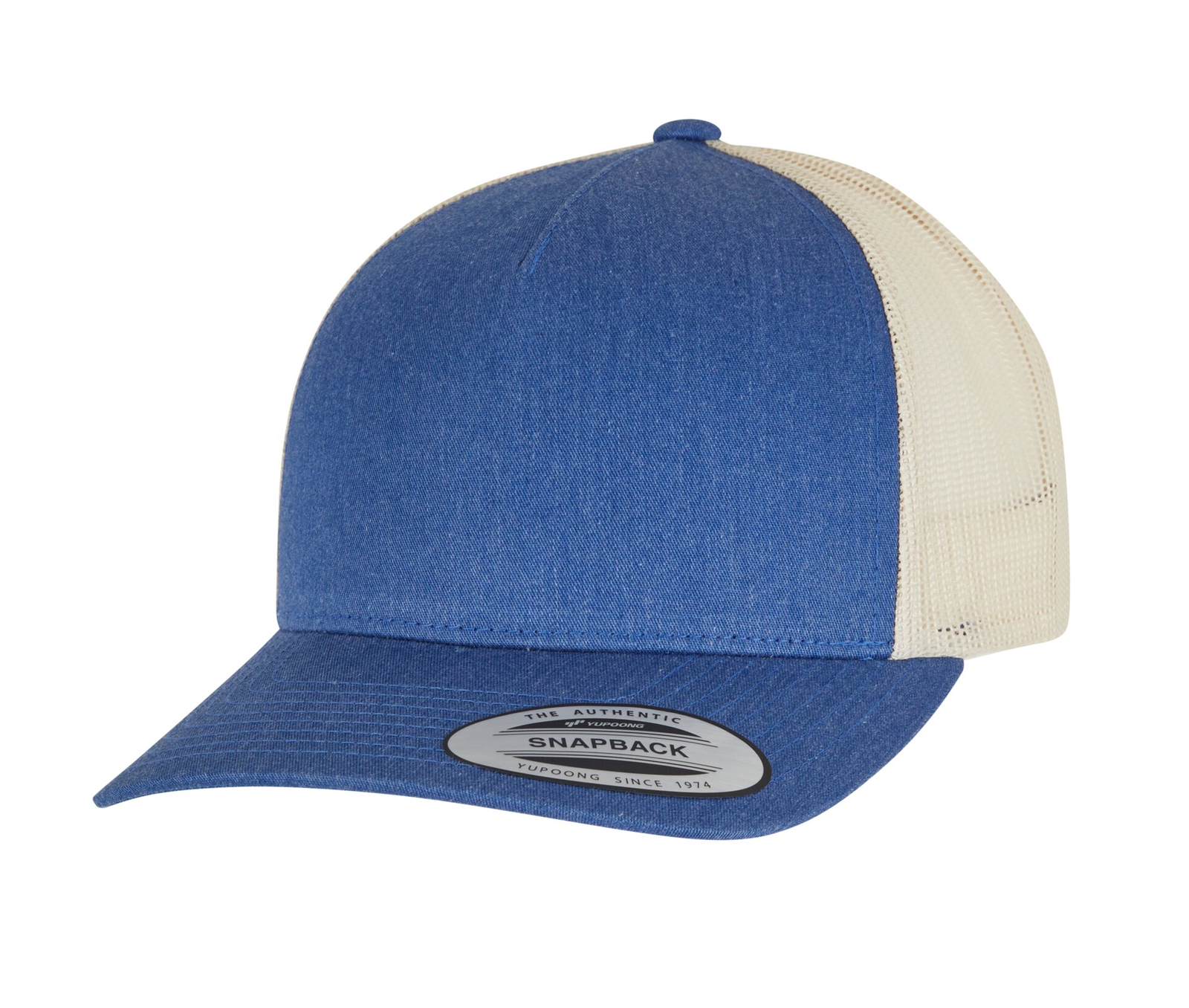 Casquette bicolore style trucker