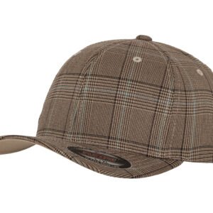 Casquette motif prince de galles
