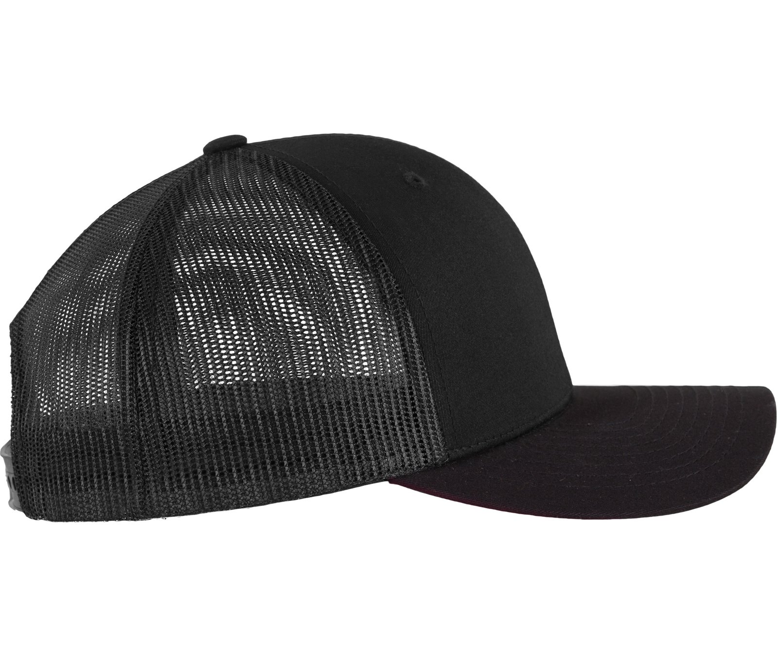 Casquette visière incurvée style trucker
