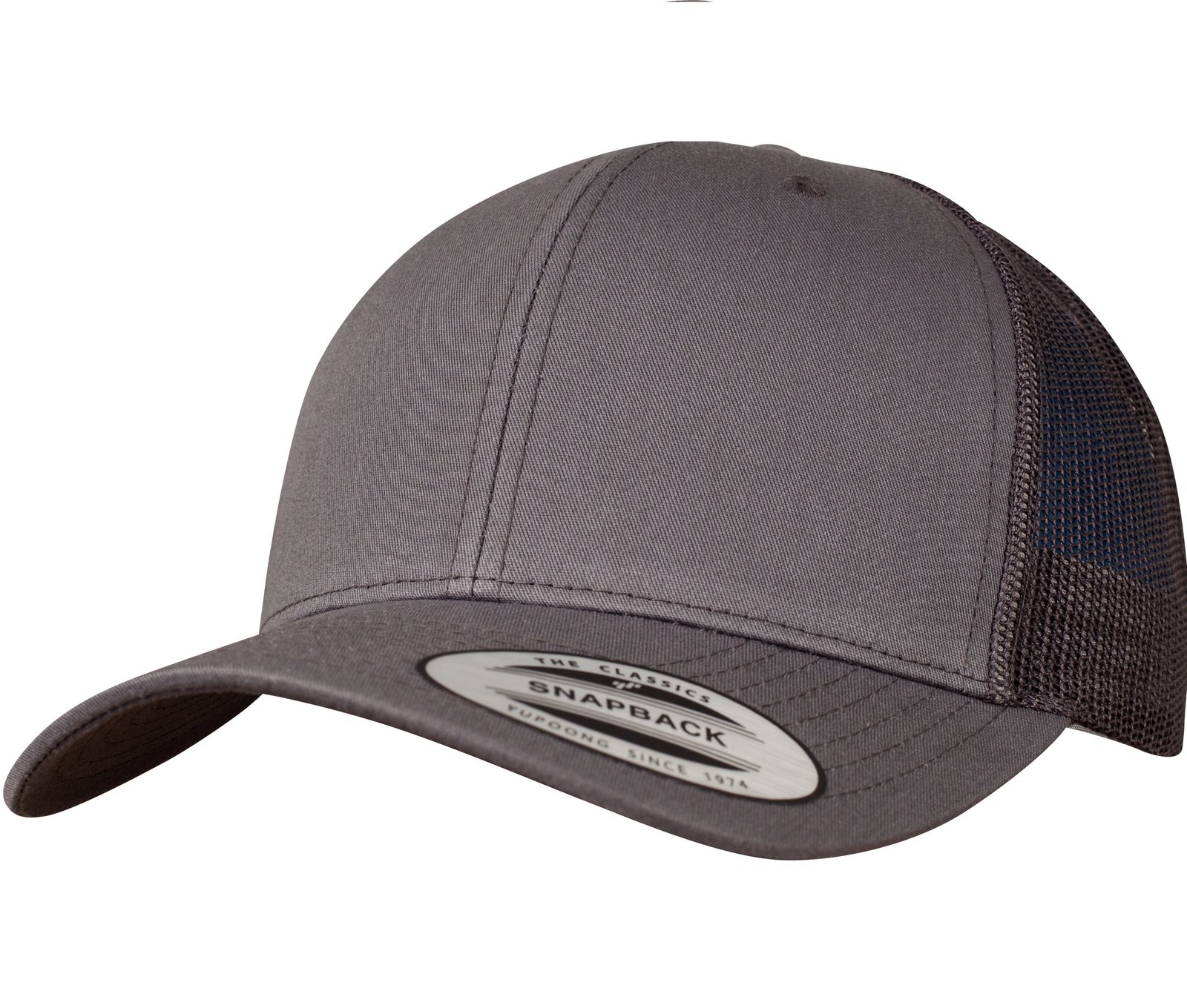 Casquette visière incurvée style trucker
