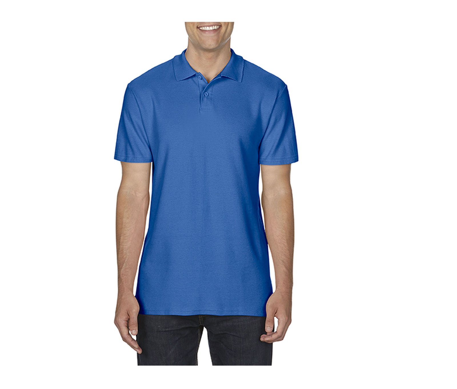 Polo piqué homme