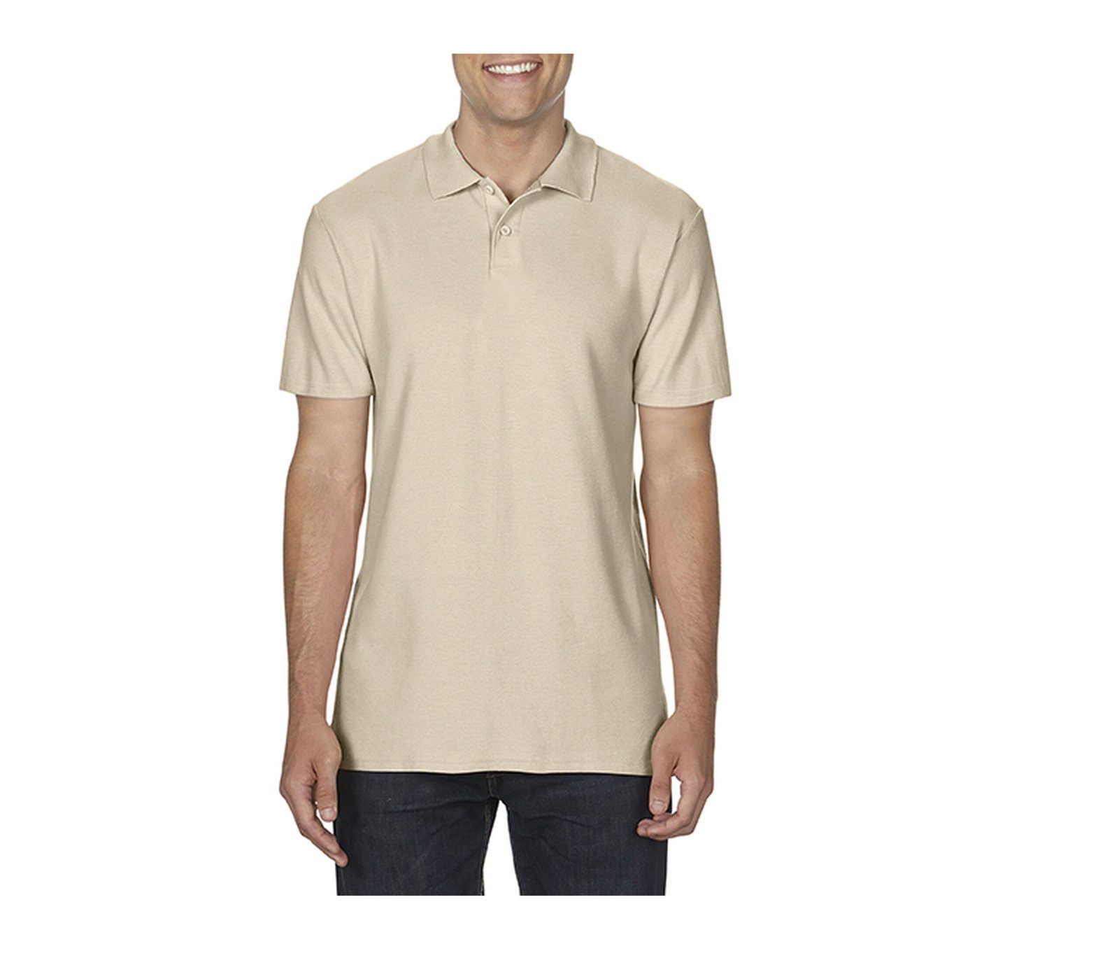 Polo piqué homme