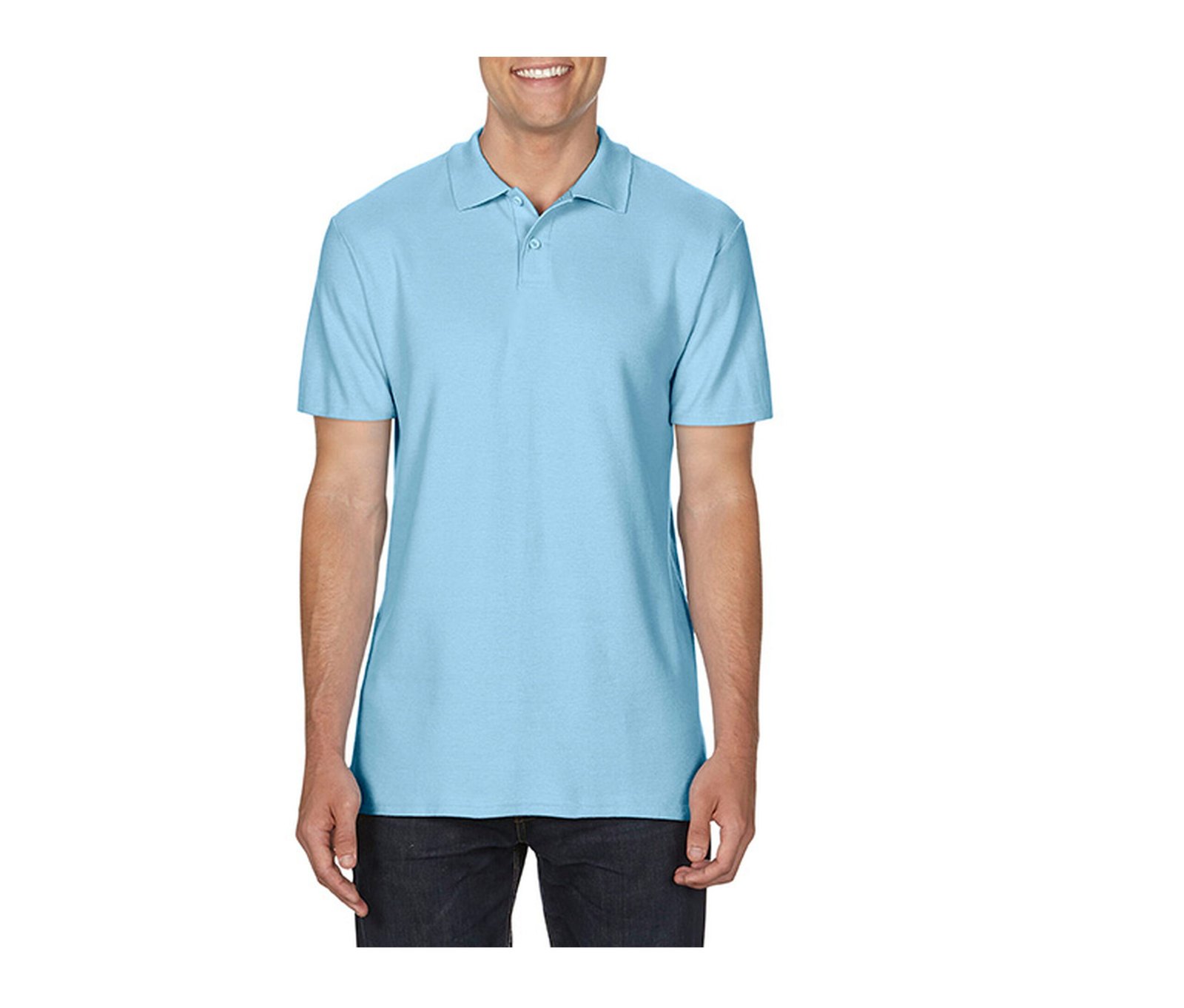 Polo piqué homme