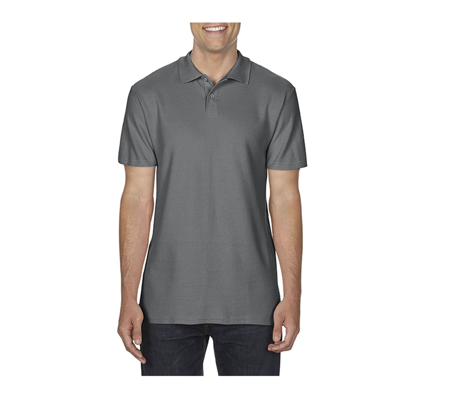 Polo piqué homme