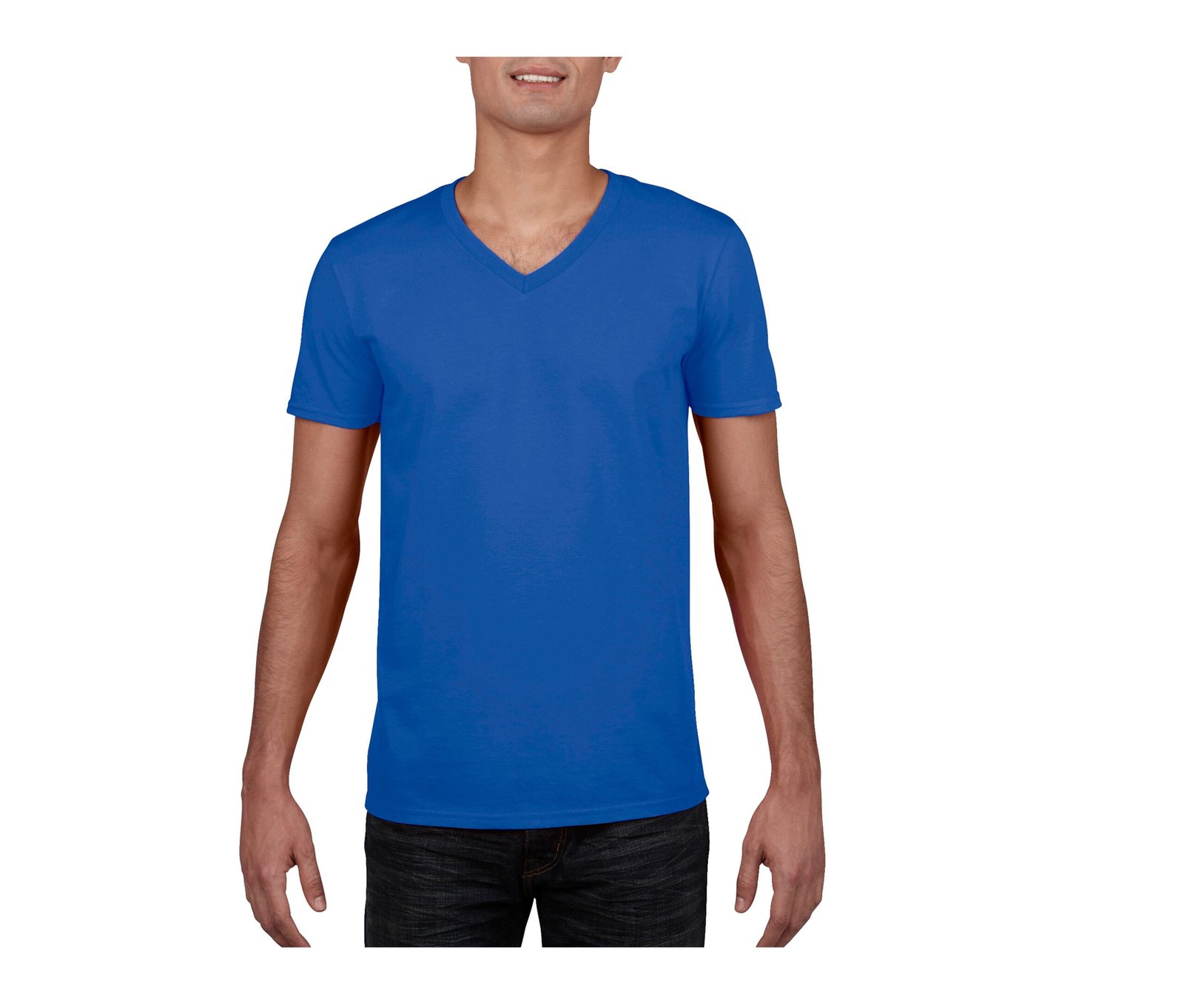 Tee-shirt col V homme