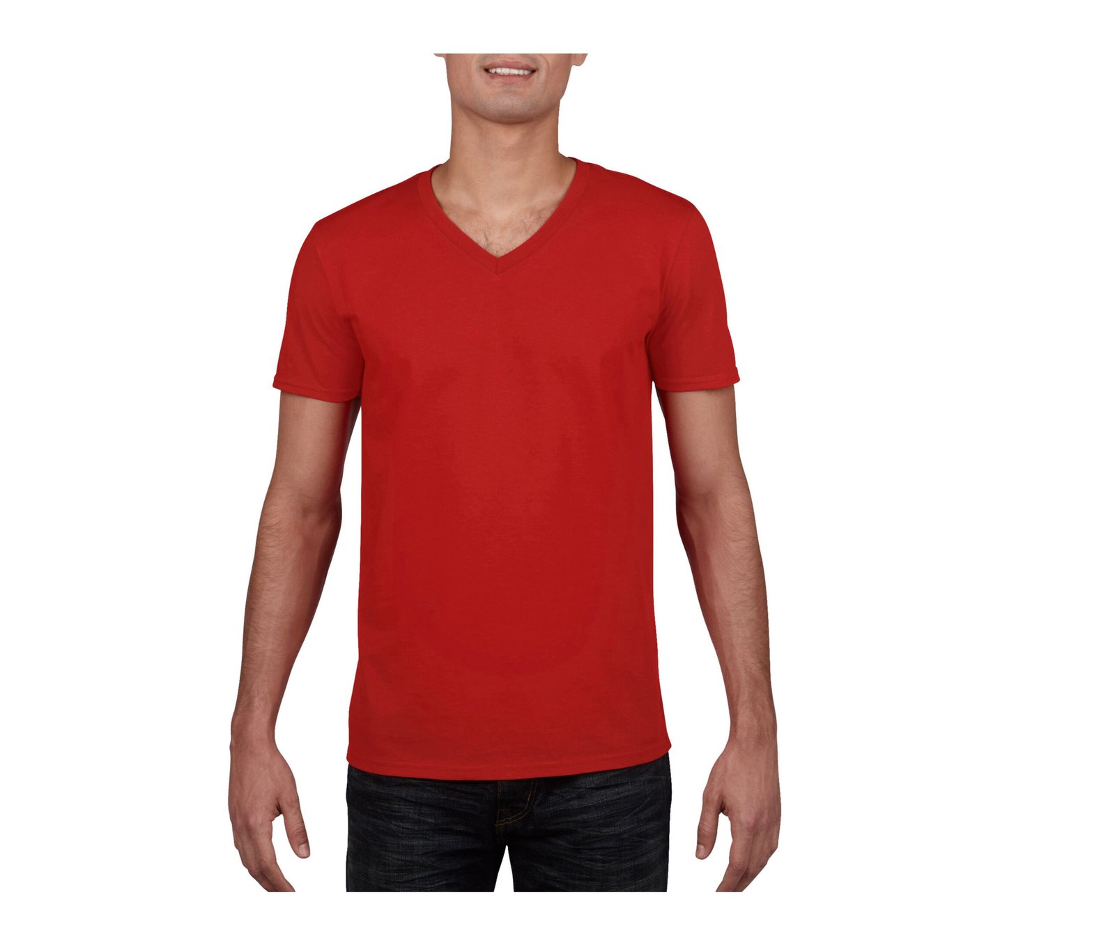 Tee-shirt col V homme