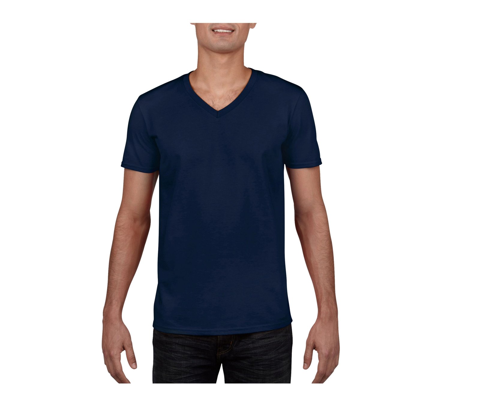 Tee-shirt col V homme
