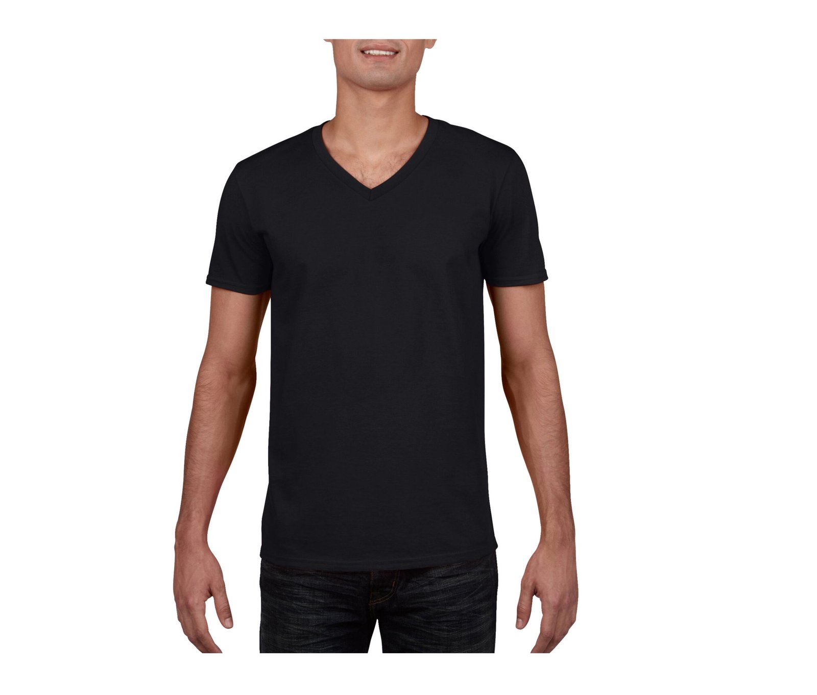 Tee-shirt col V homme