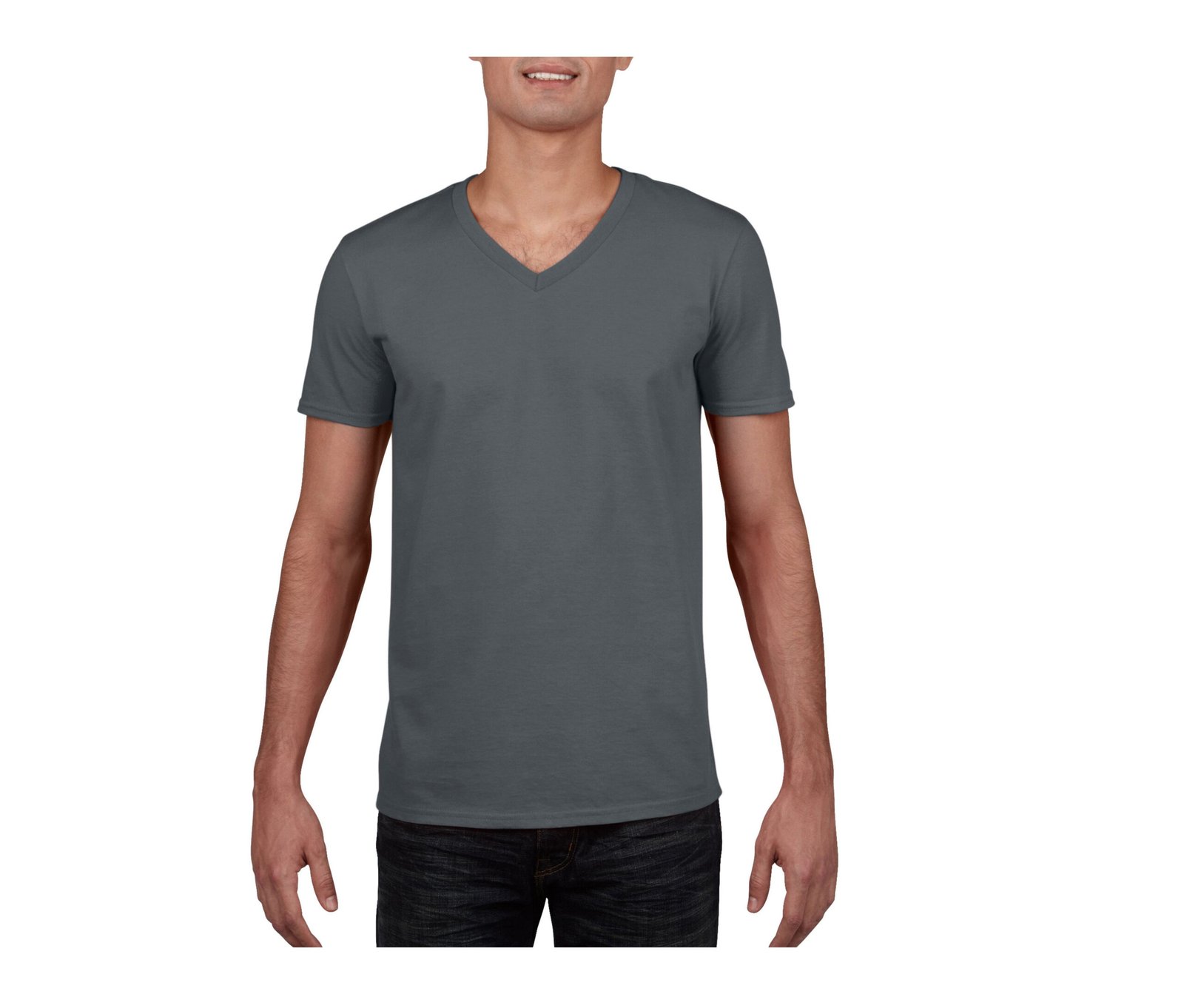 Tee-shirt col V homme