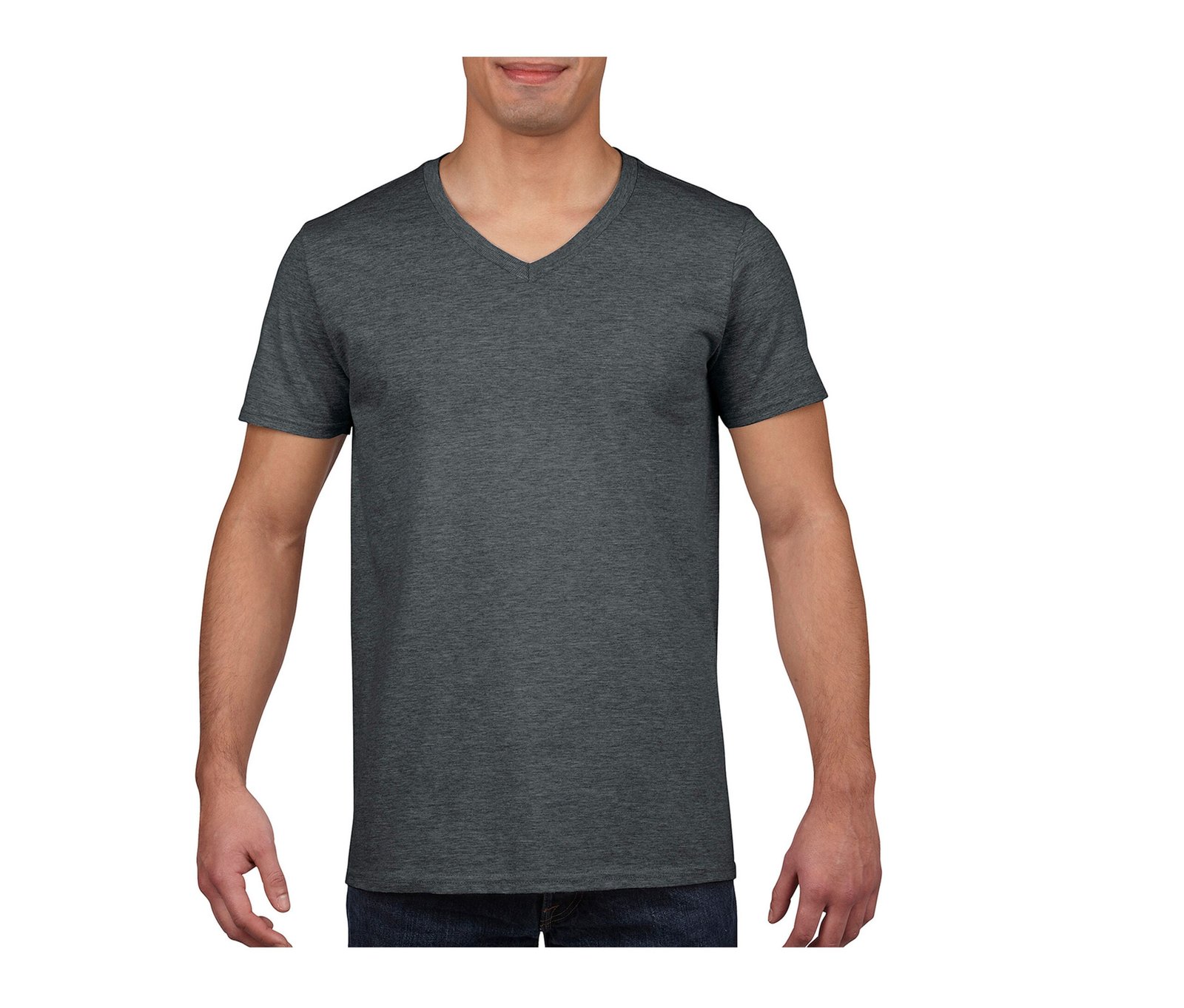 Tee-shirt col V homme