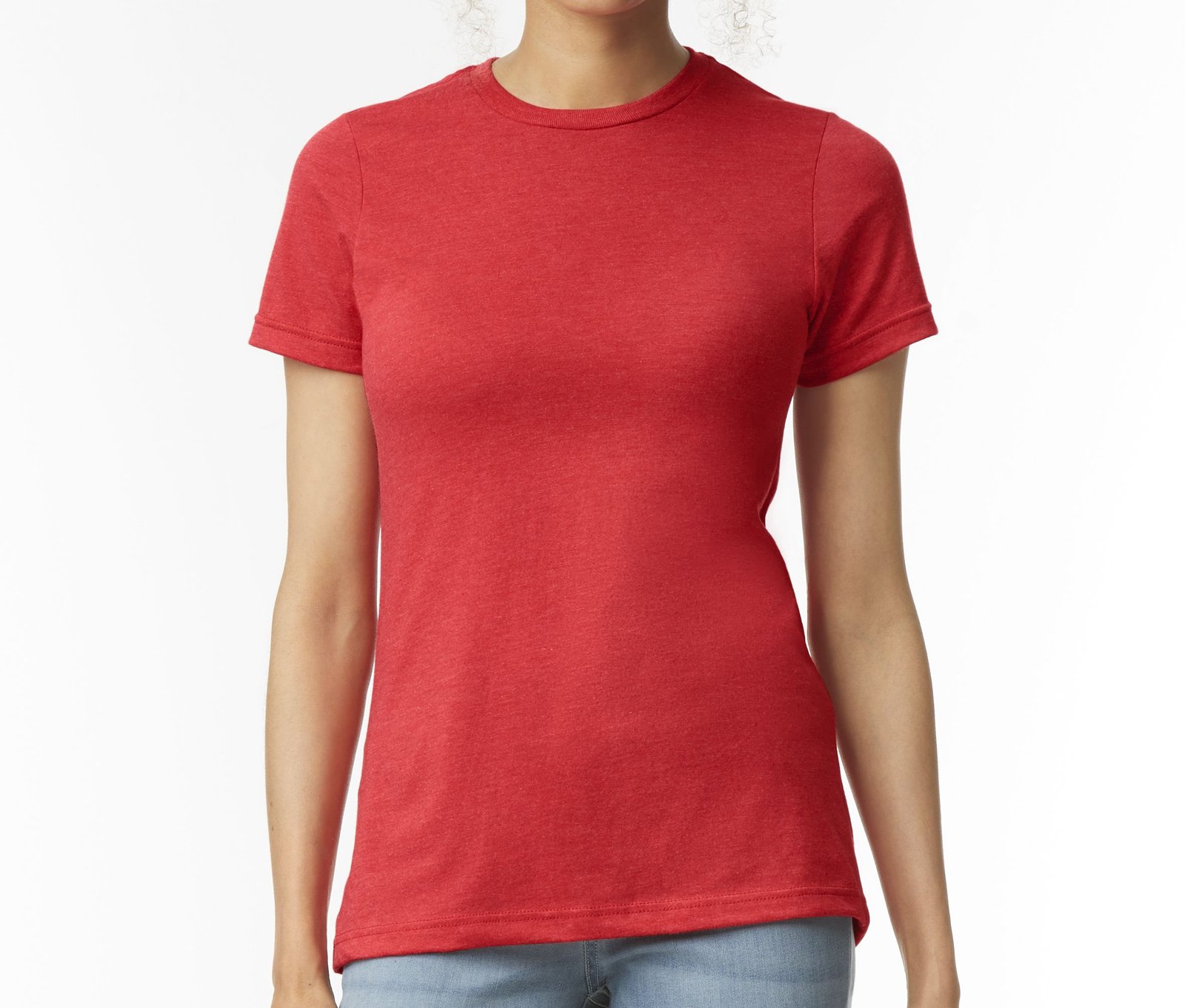 Tee-shirt femme en polycoton