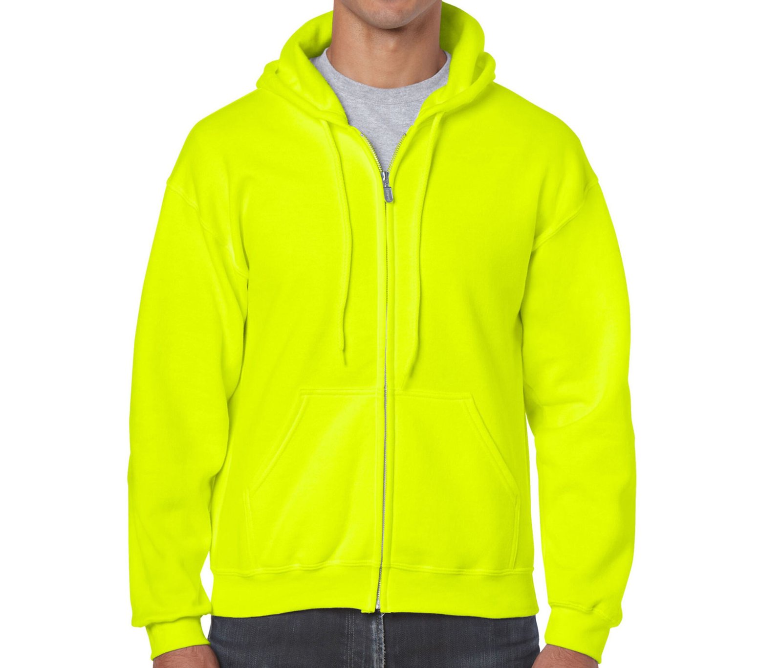 Sweat capuche grand zip