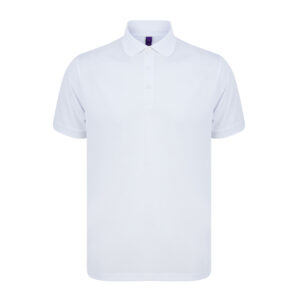 Polo homme en polyester recyclé
