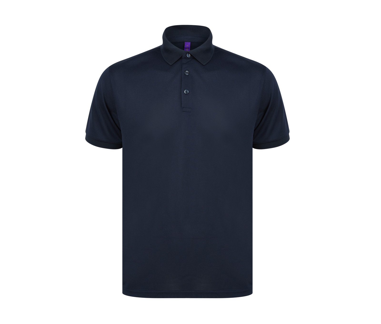 Polo homme en polyester recyclé