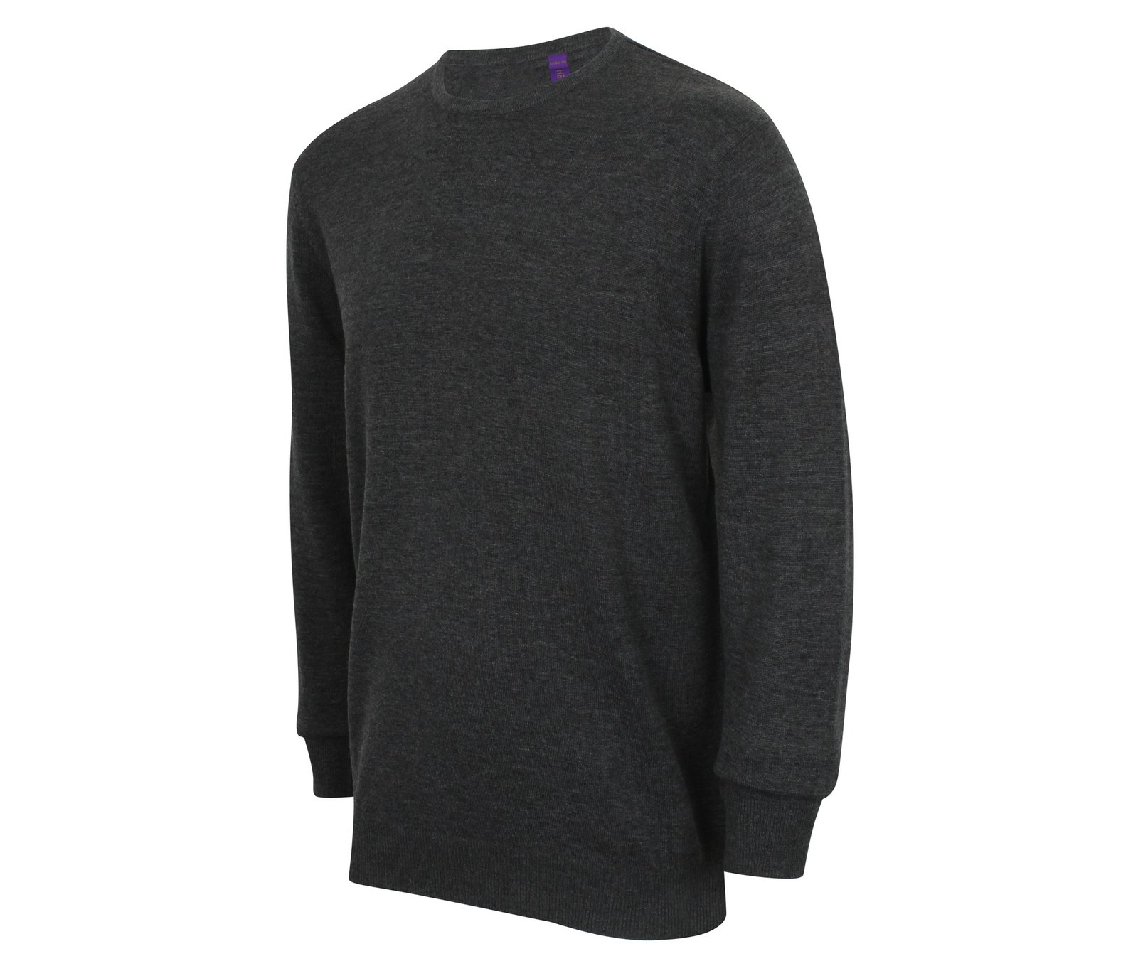 Pull col rond homme