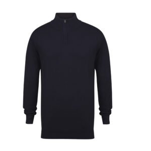 Pull col zippé