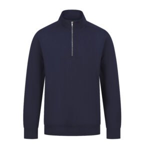 Sweatshirt 1/4 de zip. Col montant – sweat personnalisé