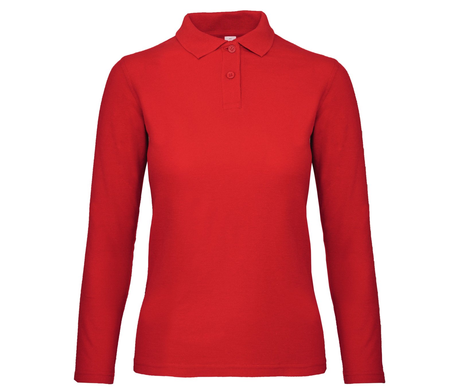 Polo manches longues femme