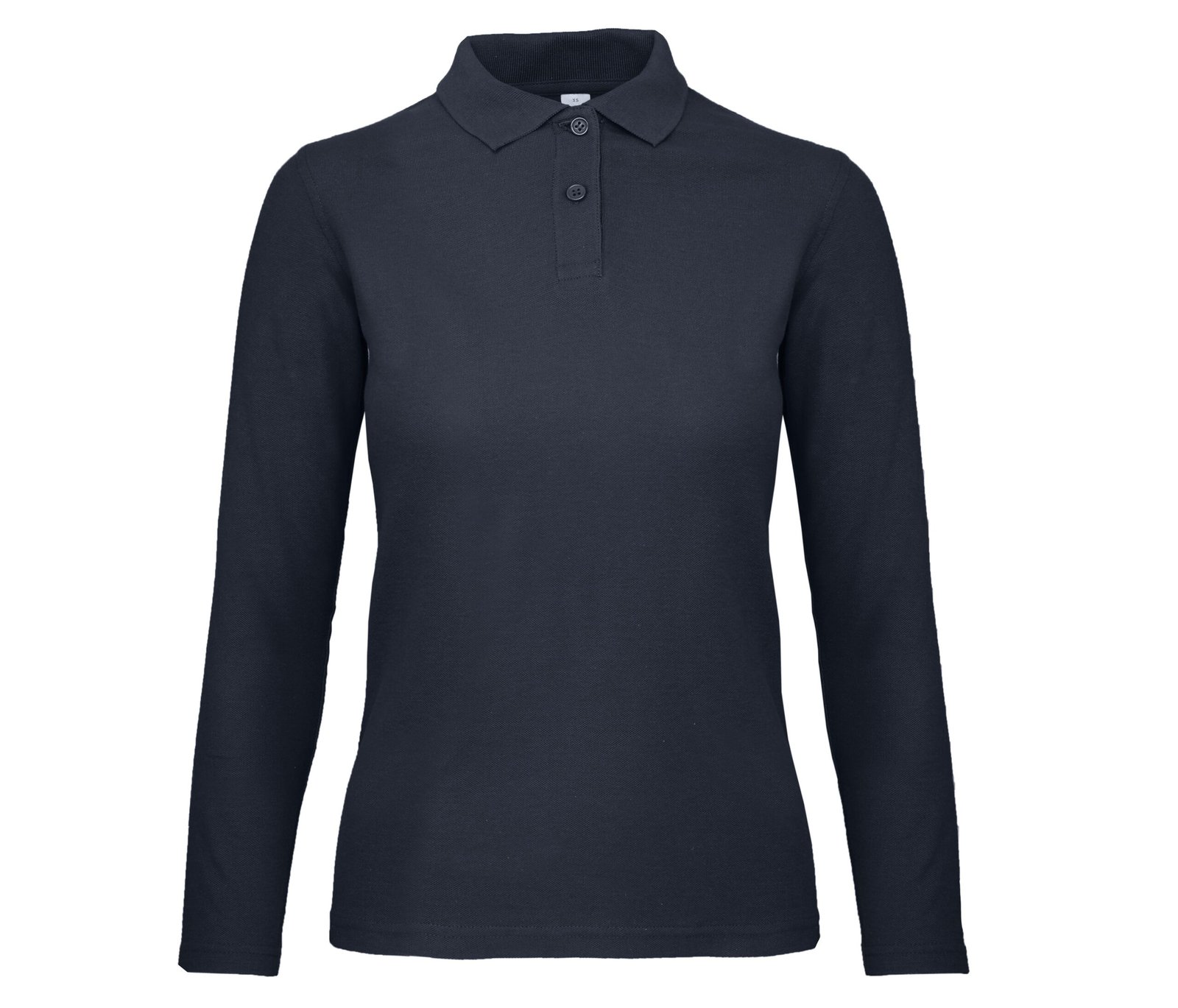 Polo manches longues femme
