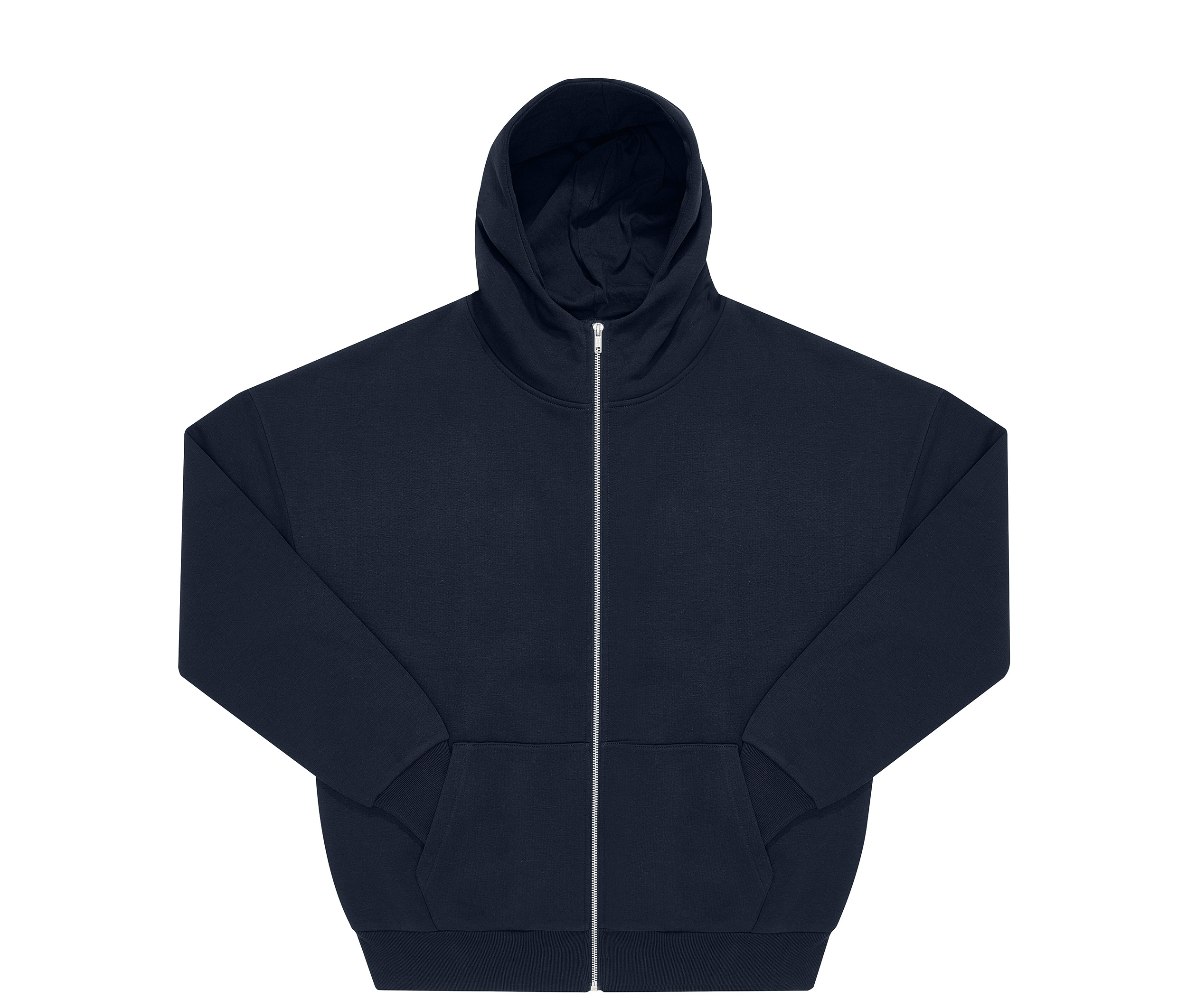 Sweat zippé à capuche unisexe