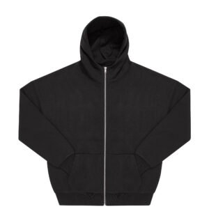 Sweat zippé à capuche unisexe