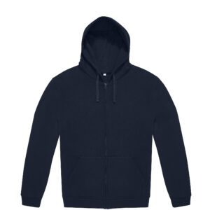 Sweat zippé à capuche unisexe