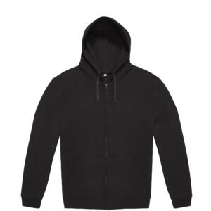 Sweat zippé à capuche unisexe