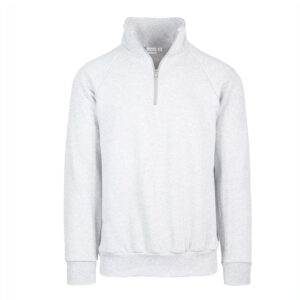 Sweat col zippé