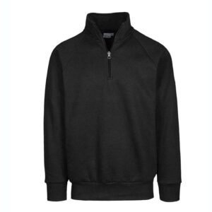 Sweat col zippé