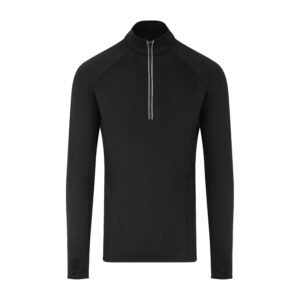 Tee-shirt de sport col zippé