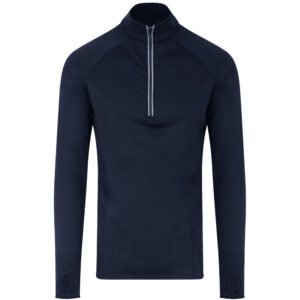 Tee-shirt de sport col zippé – textile sportif personnalisé