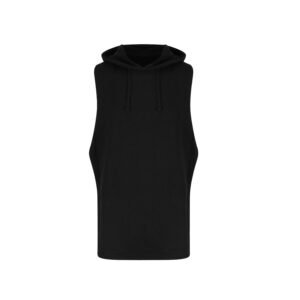 Sweat à capuche sans manche