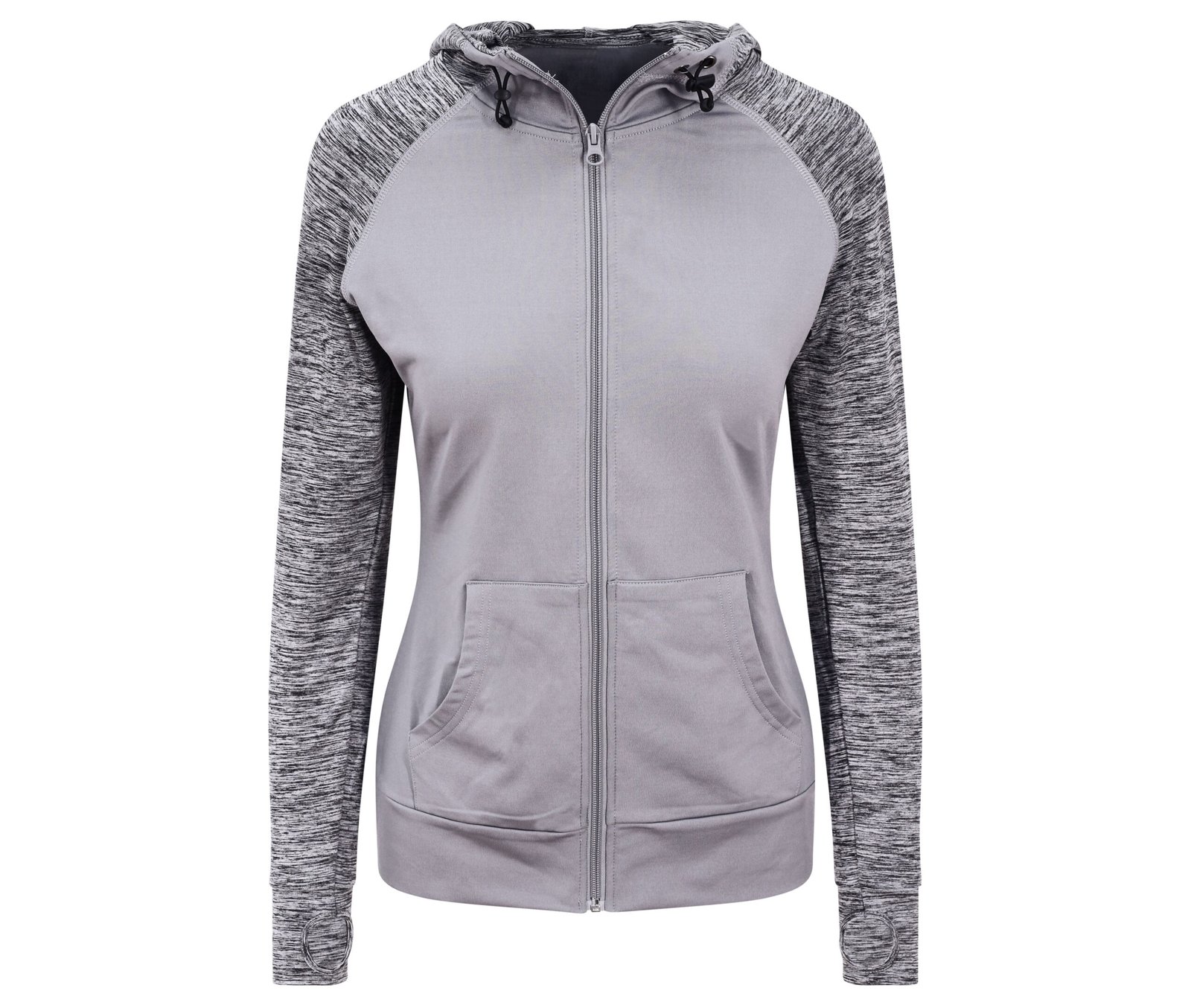 Sweat femme contrasté
