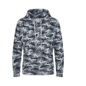 Sweat capuche camouflage