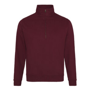 Sweat col zippé