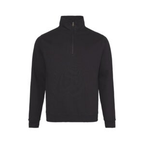 Sweat col zippé