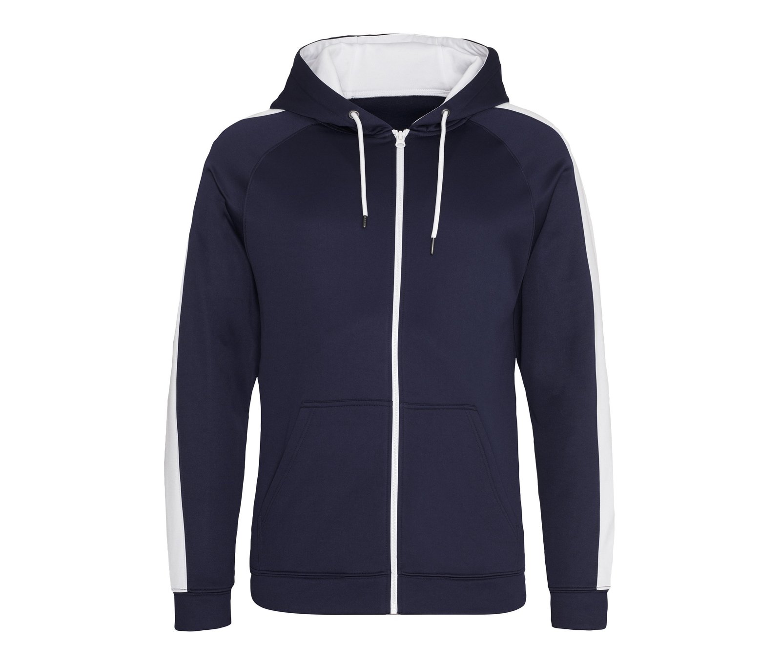 Sweat de sport zippé – textile sportif personnalisé