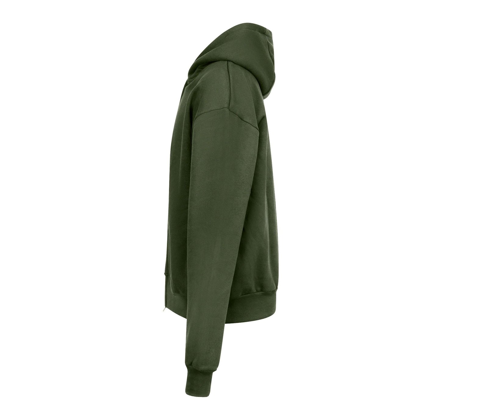 Sweat capuche zippé lourd