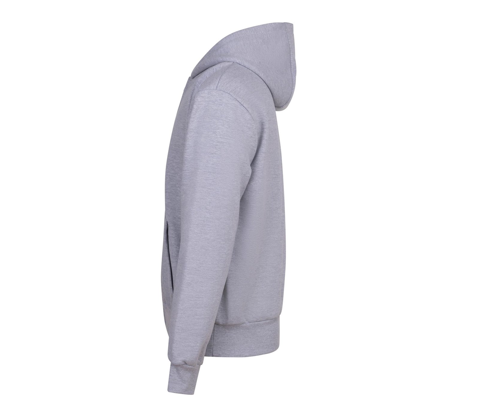 Sweat capuche zippé lourd