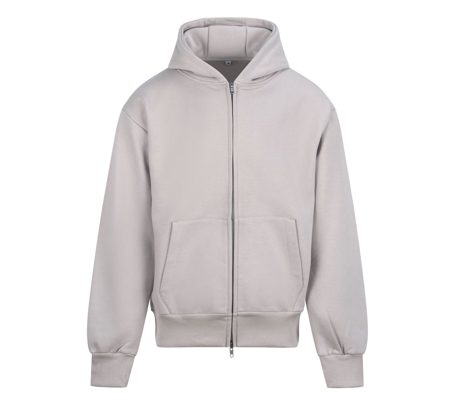 Sweat capuche zippé lourd