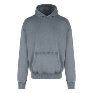 Sweat à capuche effet délavé