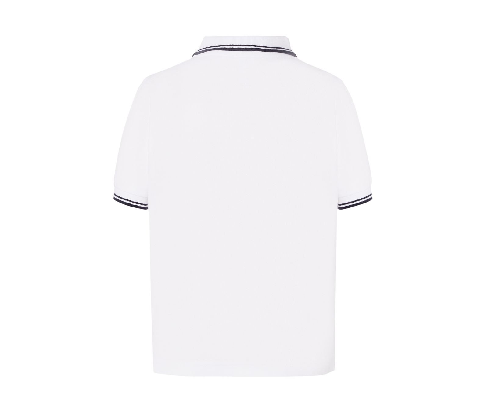 Polo enfant contrasté